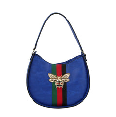Satchel Purse Bee Charm Pendant Handbag