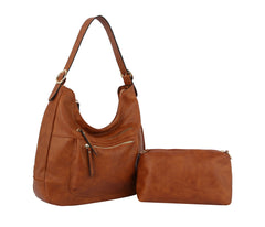 Fashion 2 In 1 Hobo With Pouch
