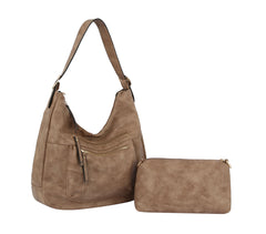 Fashion 2 In 1 Hobo With Pouch