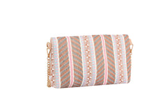 Envelope Crossbody Bag with Gold Chain bag