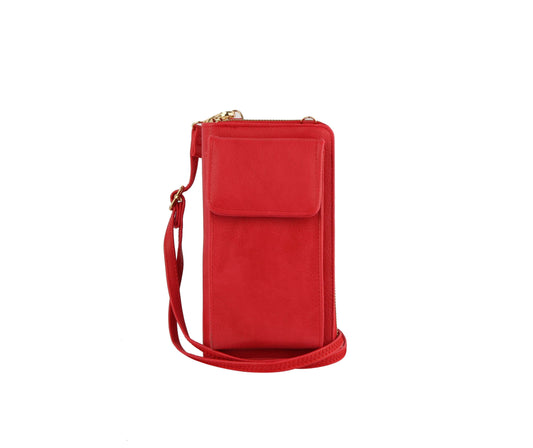 Small Leather Shoulder Bag, Crossbody Bag Cellphone Wallet Purse Lightweight Crossbody Handbags For Women