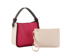Women Multicolor Hobo Shoulder Bag Purse