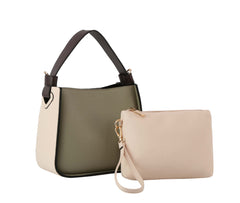 Women Multicolor Hobo Shoulder Bag Purse