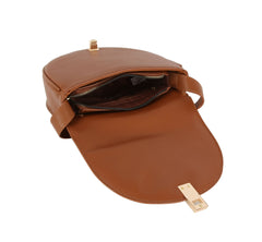 Small Leather Crossbody Handbag Purse