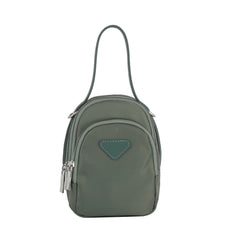 Triple Zip Top Handle Crossbody