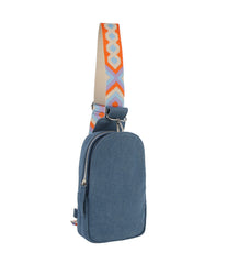 Unisex Multifunctional Guitar Strap Denim Sling