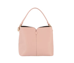 Button Detailed Triple Compartments Tote Bag