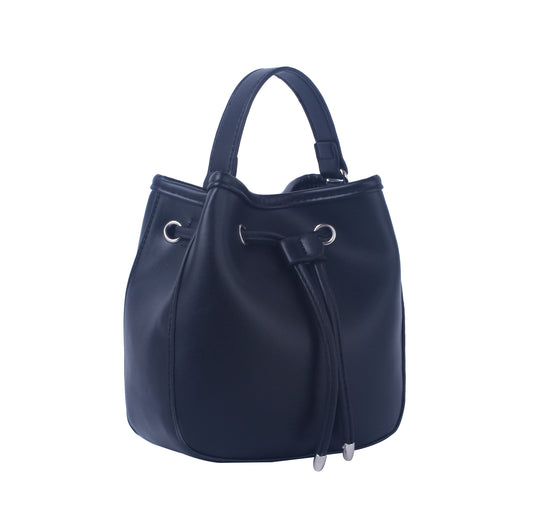 Draw string mini tote bag