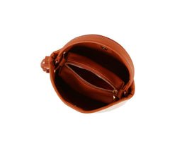 Color Block Triple Compartment Bag