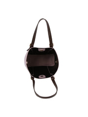 2 In 1 Buckled Handle Tote