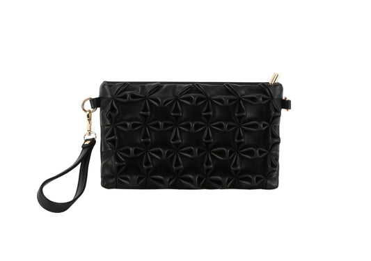 Ruched clutch