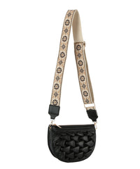 Women Triple Entry Guitar Strap Crossbody