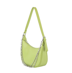 Women Chain Detail Crescent Shoulder bag