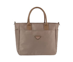 Travel tote with trolley sleeve