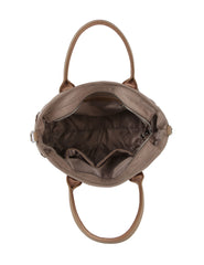 Travel tote with trolley sleeve