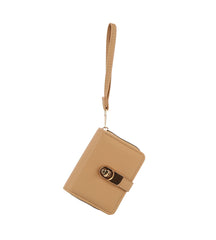 Flap Lock Half Wallet