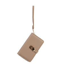 Double Compartment Wristlet Wallet