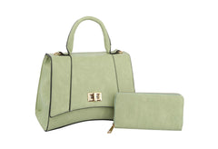 Fashion Satchel with Wallet