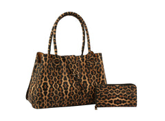 Satchel Purse Top Handle Croc Shoulder Bag Women