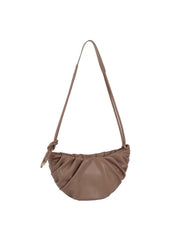 Pleated Knotted Shoulder Bag