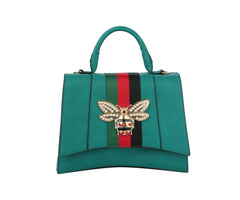 Designer Women Satchel Top Handle Clutch Set