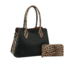 HF Leo Accented Hand Tote Set  HGV-0092W