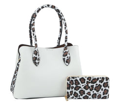 HF Leo Accented Hand Tote Set  HGV-0092W