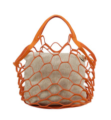 Mesh Beach CLUTCH Handbag Womens Casual Bag Foldable For Beach Picnic Vacation and Shopping