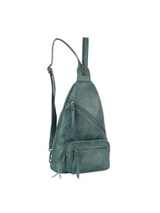 Covertible Zips Sling And Backpack