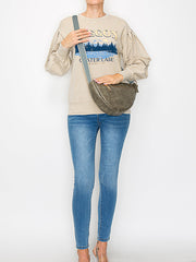 Cresent Guitar Strap Shoulder