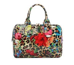 Fashion Leo Flower Satchel With Wallet