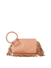 Braided ring handle wristlet