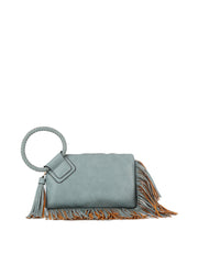 Braided ring handle wristlet