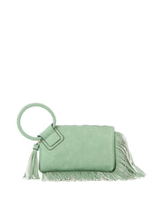 Braided ring handle wristlet