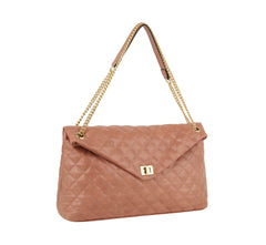Fashion Quilted Oversize Satchel trolley sleeve