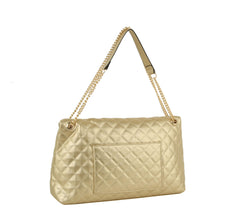 Fashion Quilted Oversize Satchel trolley sleeve