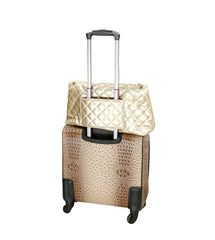 Fashion Quilted Oversize Satchel trolley sleeve