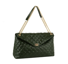 Fashion Quilted Oversize Satchel trolley sleeve