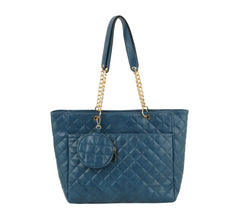 Fashion Quilted Three pieces Set Large Tote