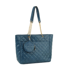 Fashion Quilted Three pieces Set Large Tote
