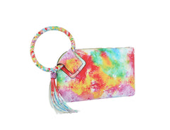 Fashion Multi Printed Wristlet
