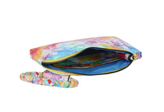 Fashion Multi Printed Wristlet