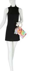 Fashion Multi Printed Wristlet