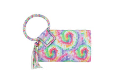 Fashion Multi Printed Wristlet