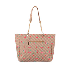 Tote Bag Shoulder Bag Top Handle Satchel Purse  CHERRY MONOGRAM SATCHEL  3pcs