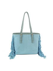 Corve texture fringe tote