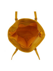 Corve texture fringe tote