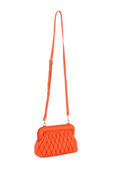 Framed Quilted Puffy Crossbody