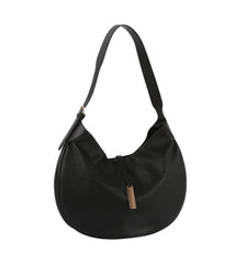 Metal Decor Hobo Bag