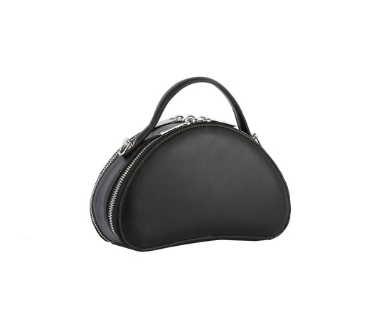 Double zip mini crossbody